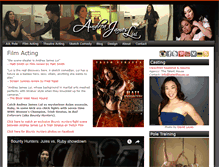 Tablet Screenshot of andreajameslui.com